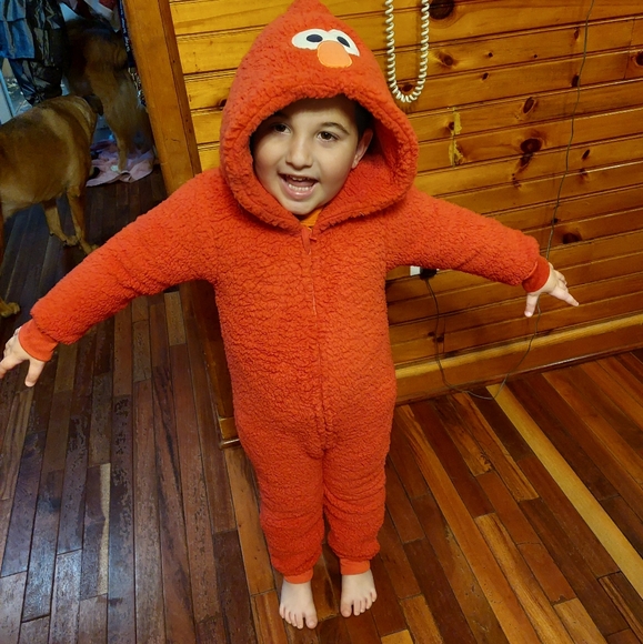 Gap Elmo super soft fleece one-piece - Picture 15 of 15